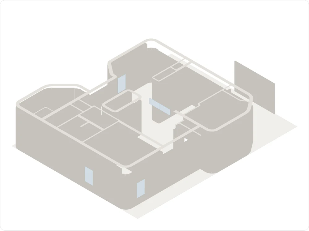 Wall print, Nevada plan